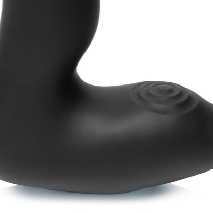 10X Inflatable and Vibrating Prostate Plug with Cock and Ball Ring