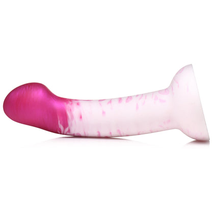 G-Swirl G-Spot Silicone Dildo - Pink