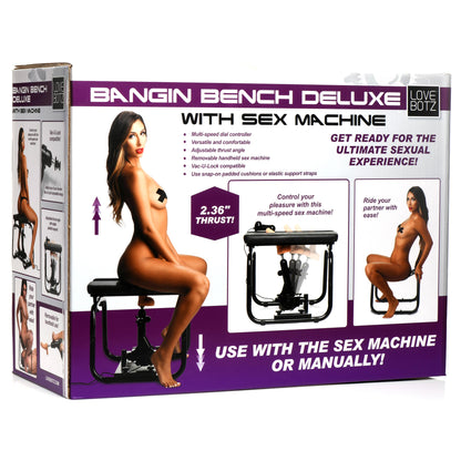 Deluxe Bangin Bench with Sex Machine