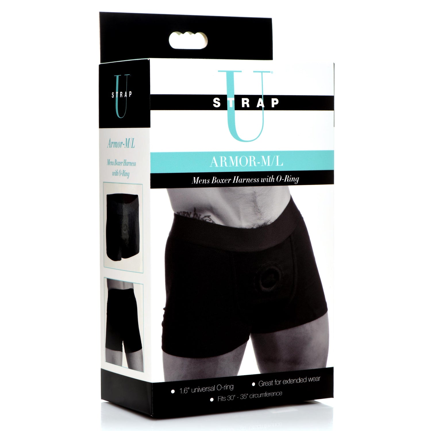 Armor Mens Boxer Harness with O-Ring - ML