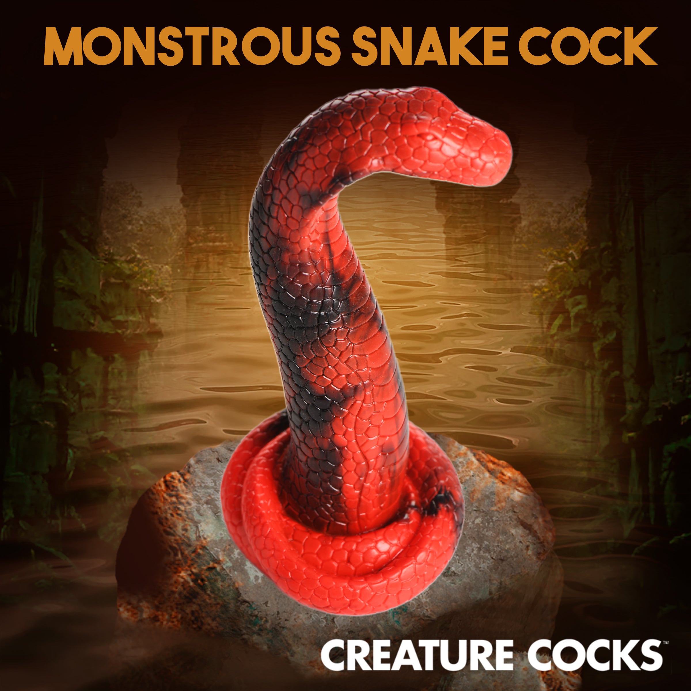 King Cobra Silicone Dildo