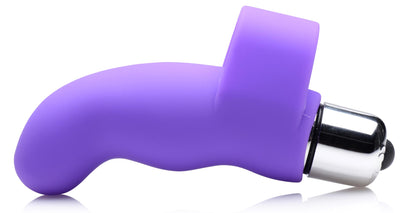 G-Thrill Silicone Finger Vibe - Purple