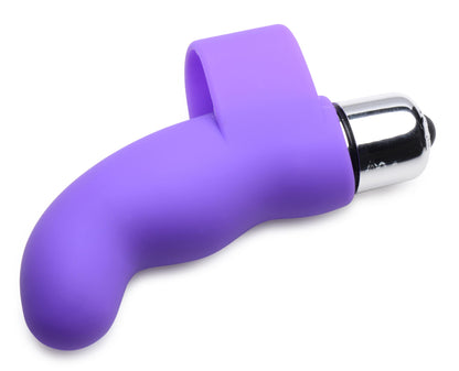 G-Thrill Silicone Finger Vibe - Purple