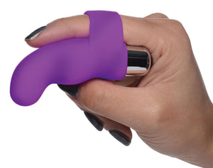 G-Thrill Silicone Finger Vibe - Purple