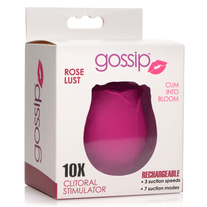 10X Violet Rose Lust Clitoral Stimulator