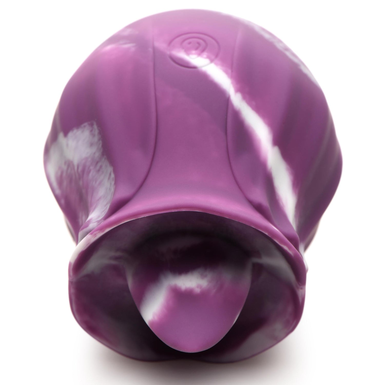 10X Purple Twirl Silicone Licking Rose