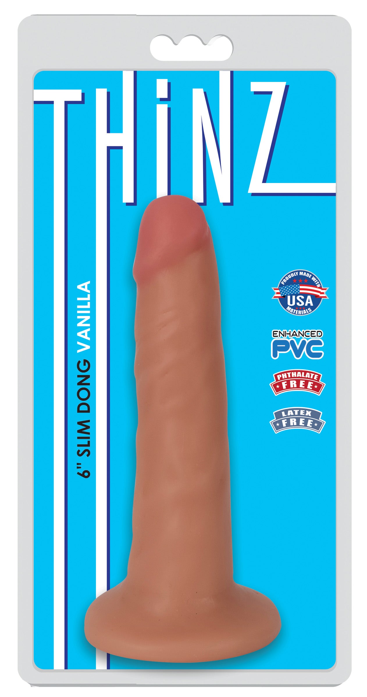 Thinz 6 Inch Slim Dong - Light