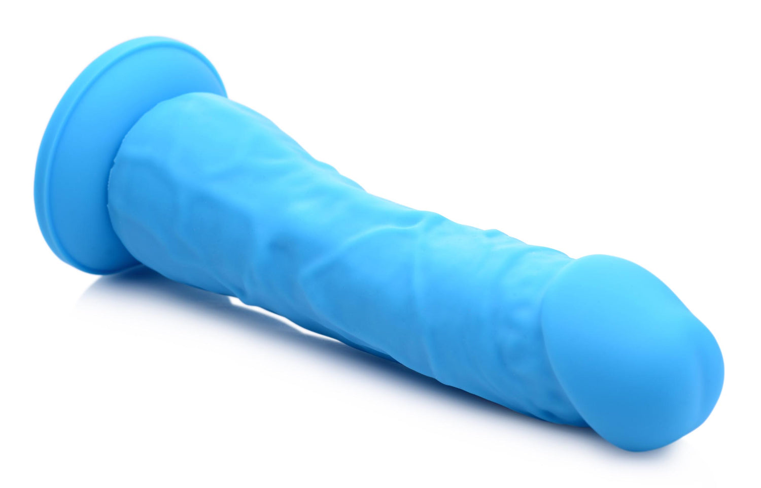 7 Inch Silicone Dildo - Berry